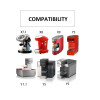 Capsulă ECO din oțel inoxidabil pentru Illy® X7.1 X8, X9, Y1.1, Y5, Y3A