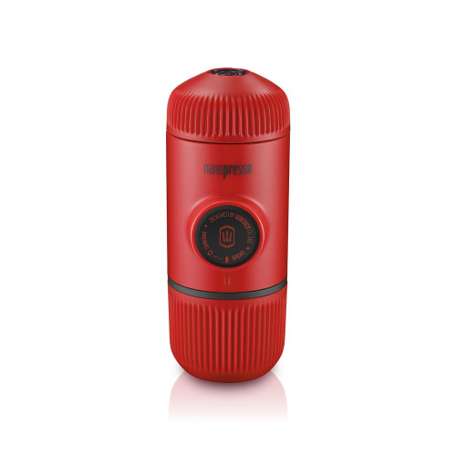 Aparat de cafea portabil Wacaco Nanopresso (red patrol) + carcasă moale